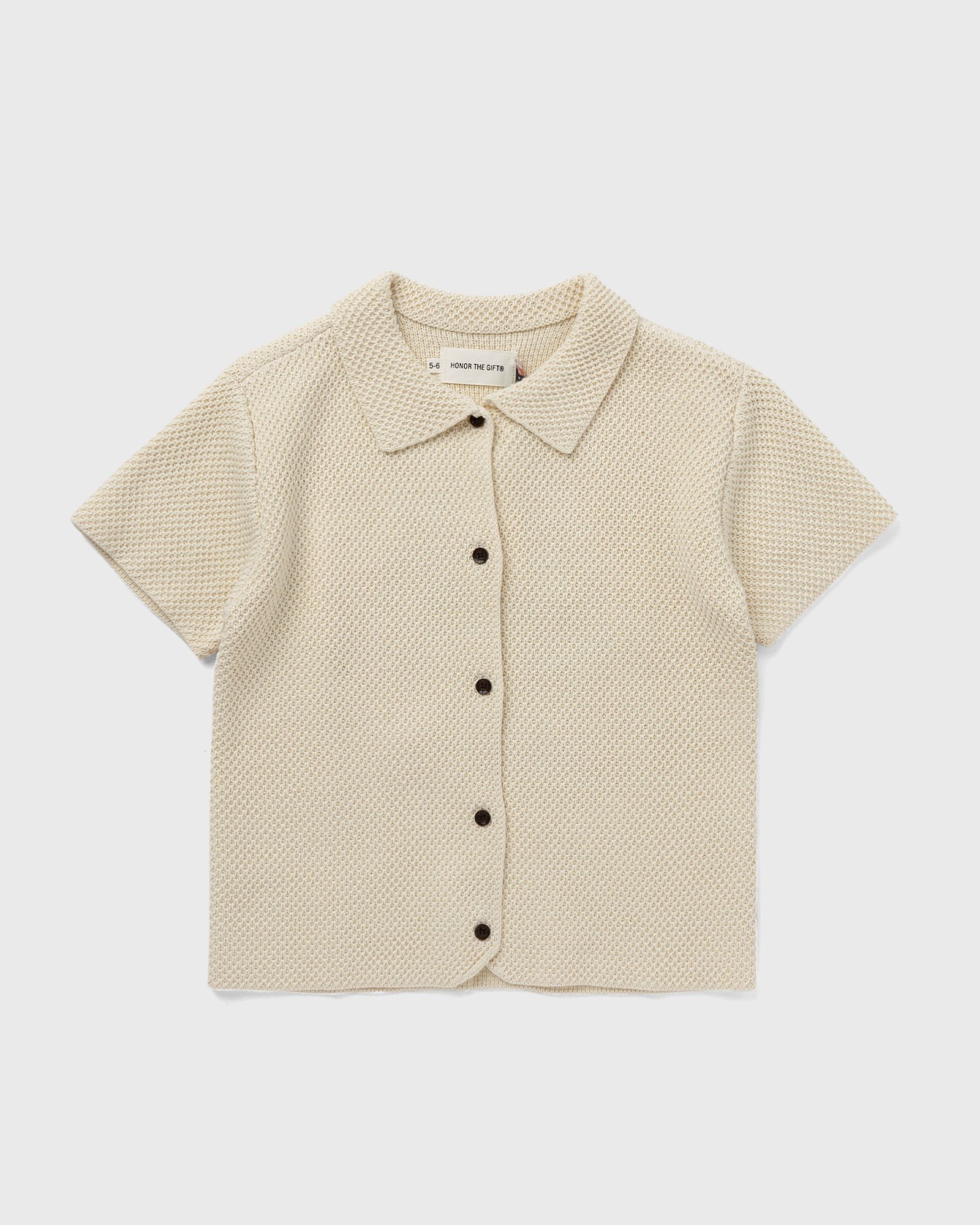 KNIT H BUTTON UP