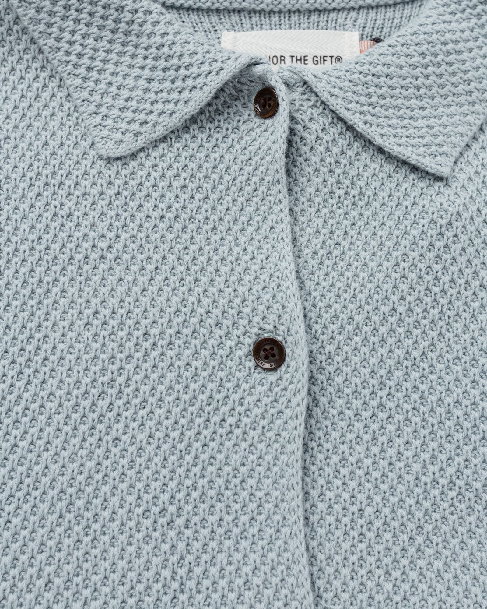 KNIT H BUTTON UP