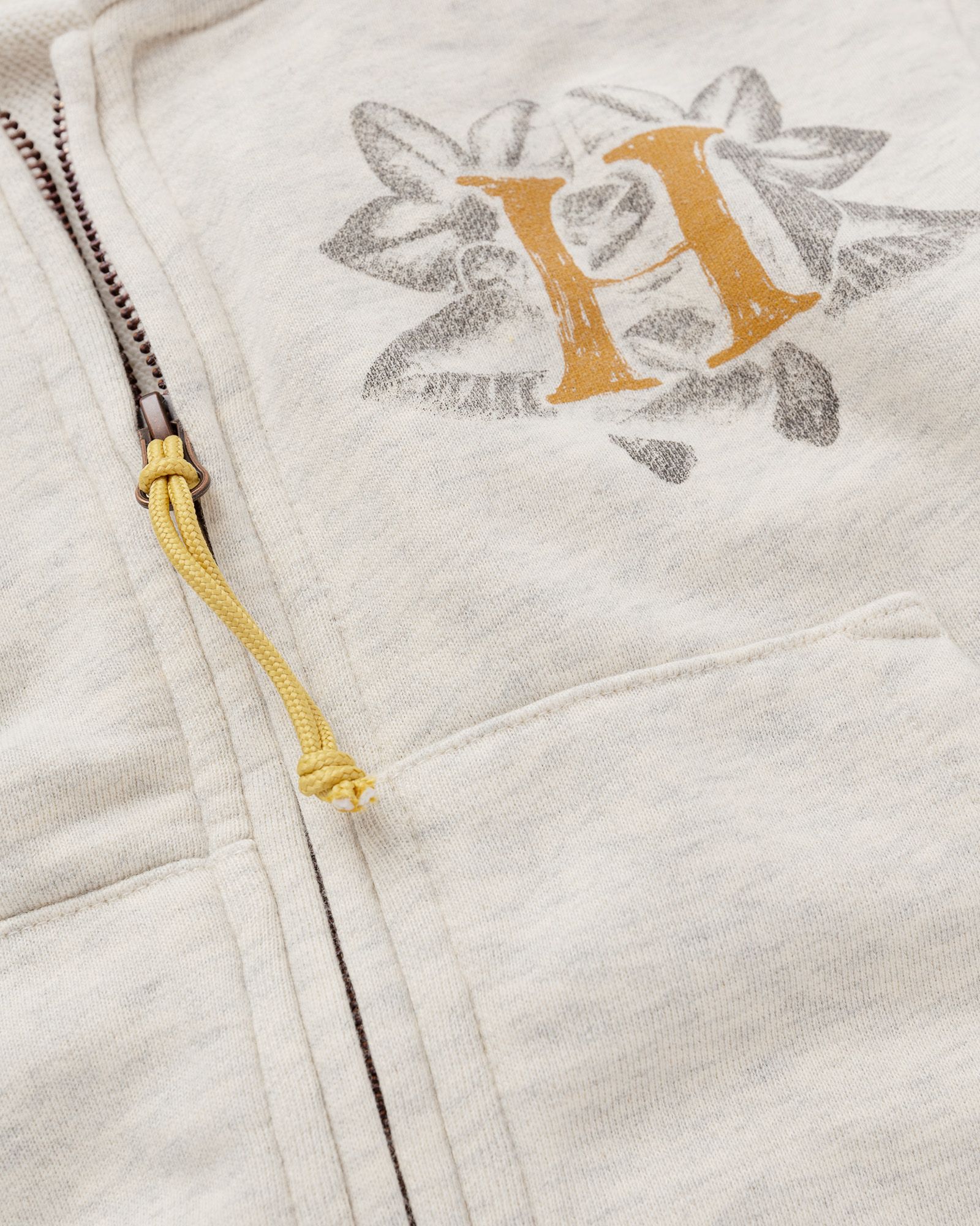 BLOOMING FLOWER FULL ZIP HOODIE