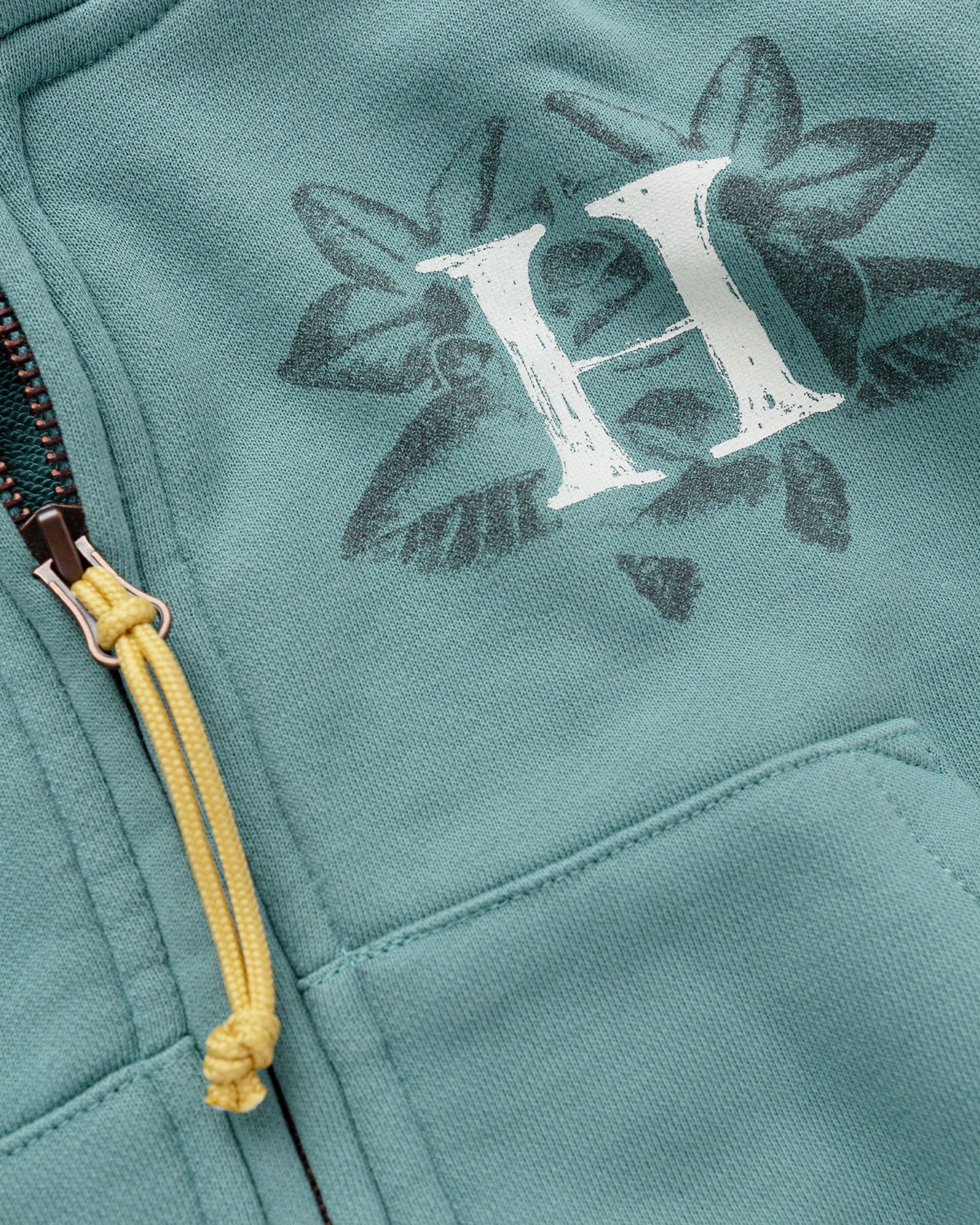 BLOOMING FLOWER FULL ZIP HOODIE
