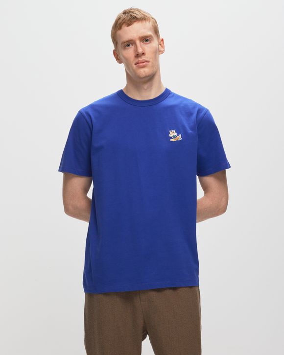 Maison Kitsune DRESSED FOX PATCH CLASSIC TEE-SHIRT Blue