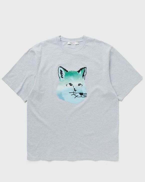Maison Kitsune VIBRANT FOX HEAD EASY TEE-SHIRT Grey | BSTN Store