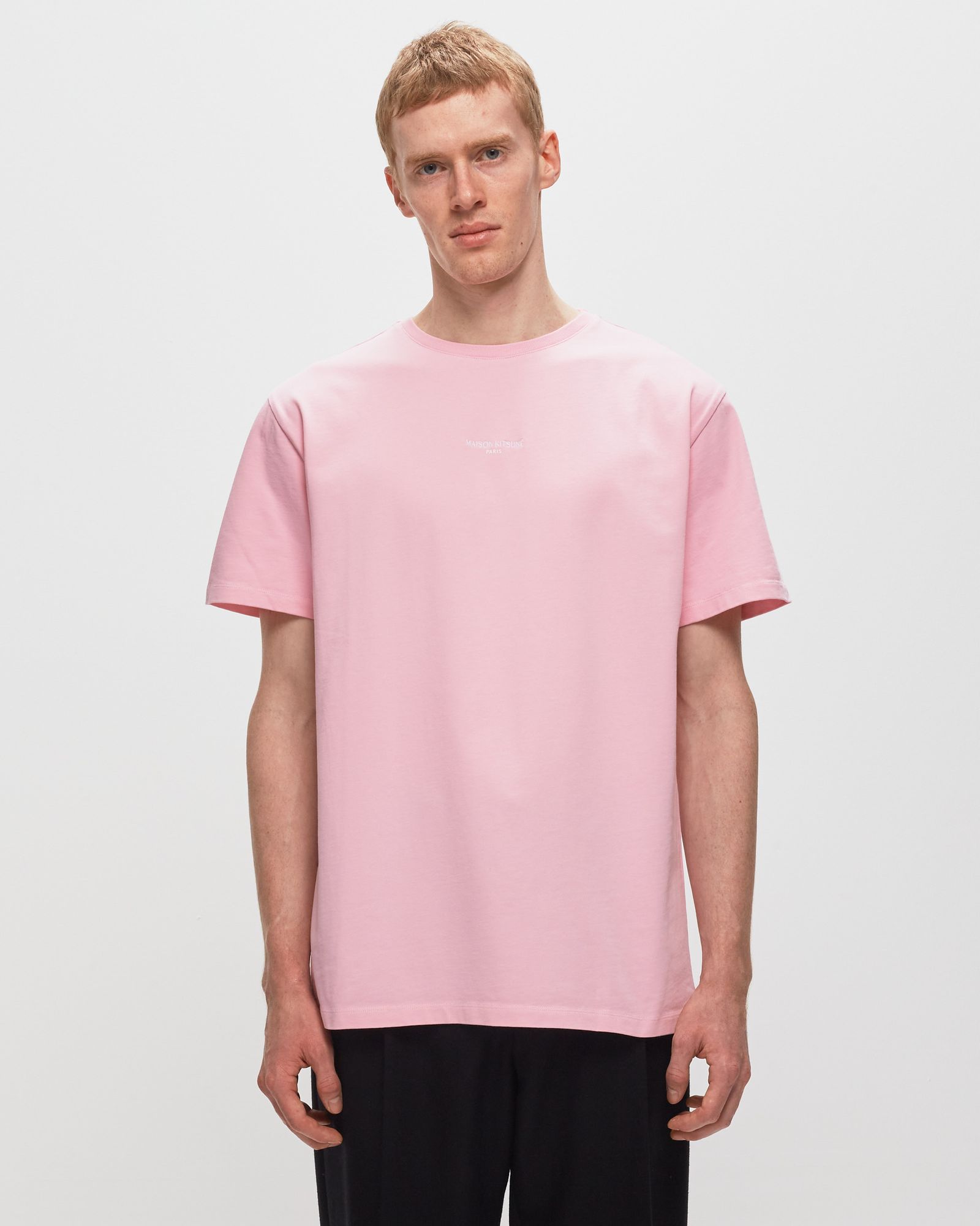 MAISON KITSUNE EMBROIDERED  RELAXED TEE-SHIRT