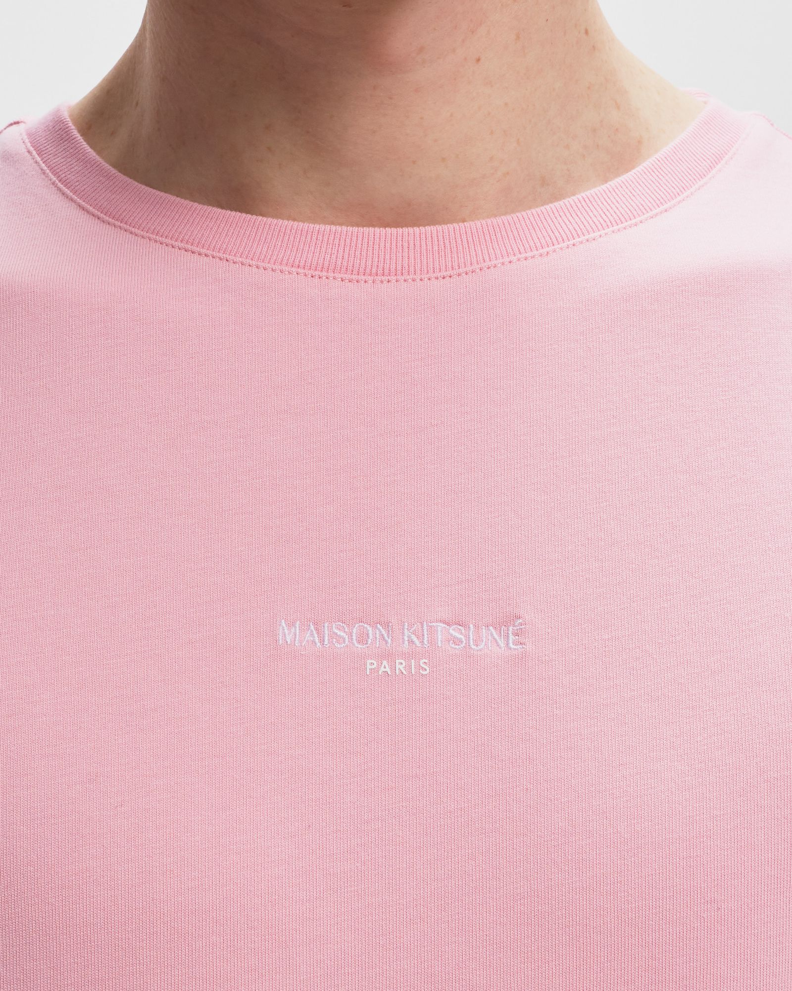 MAISON KITSUNE EMBROIDERED  RELAXED TEE-SHIRT
