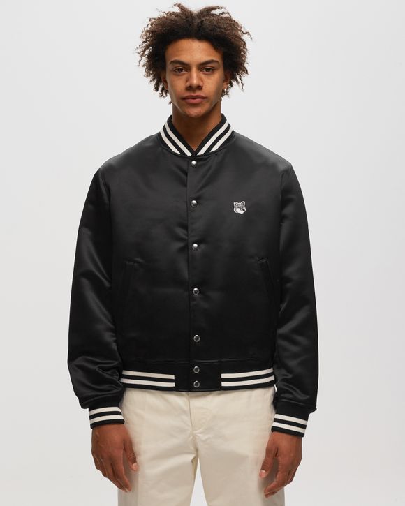 Maison kitsune satin teddy on sale jacket