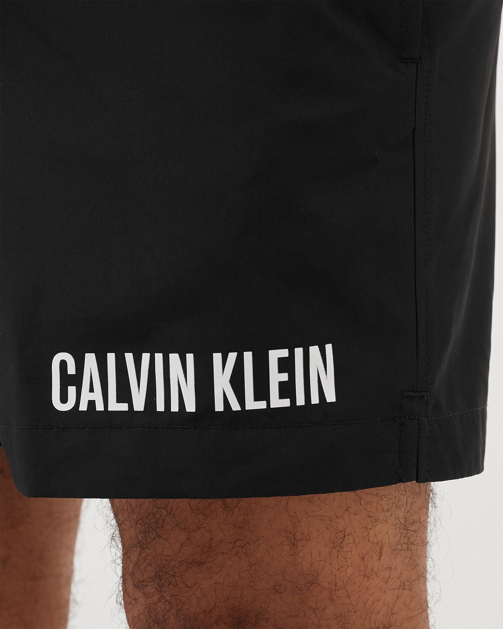 DOUBLE WAISTBAND SWIM SHORTS