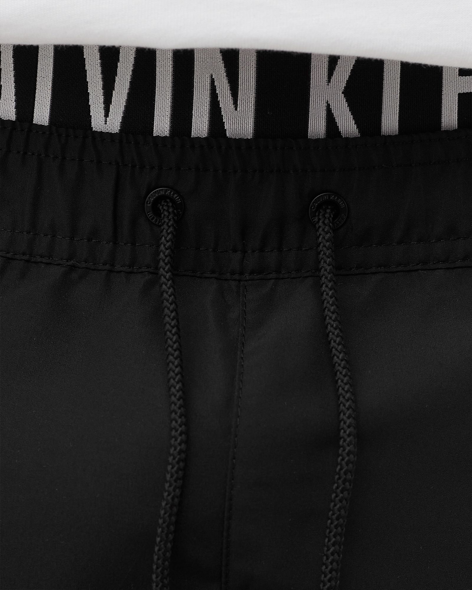 DOUBLE WAISTBAND SWIM SHORTS