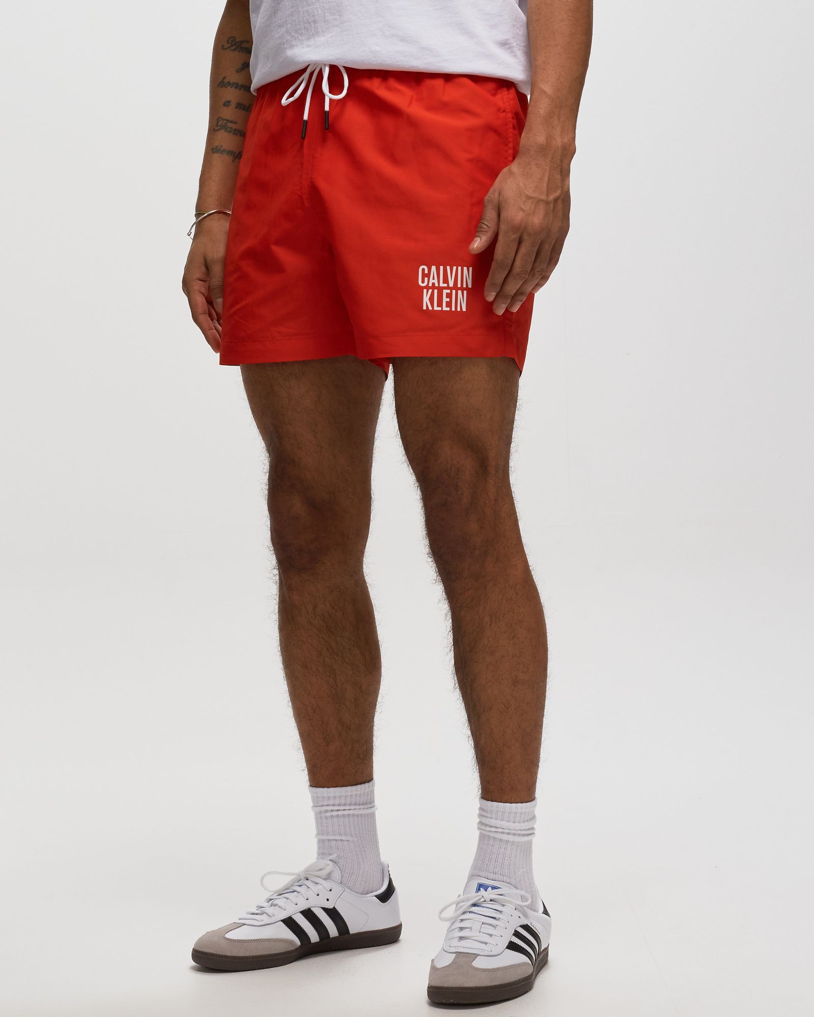 MEDIUM DOUBLE WAISTBAND SWIMSHORTS