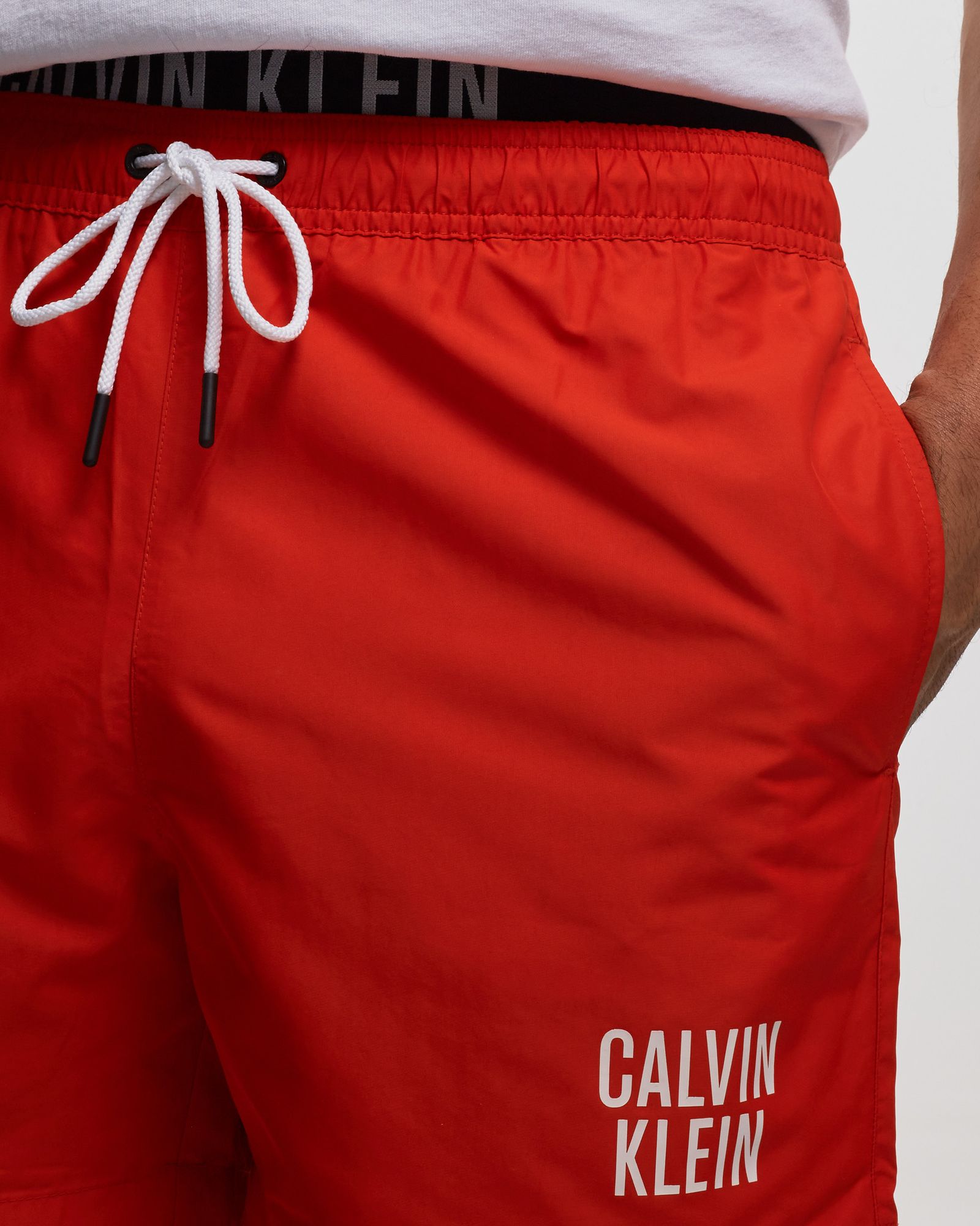 MEDIUM DOUBLE WAISTBAND SWIMSHORTS