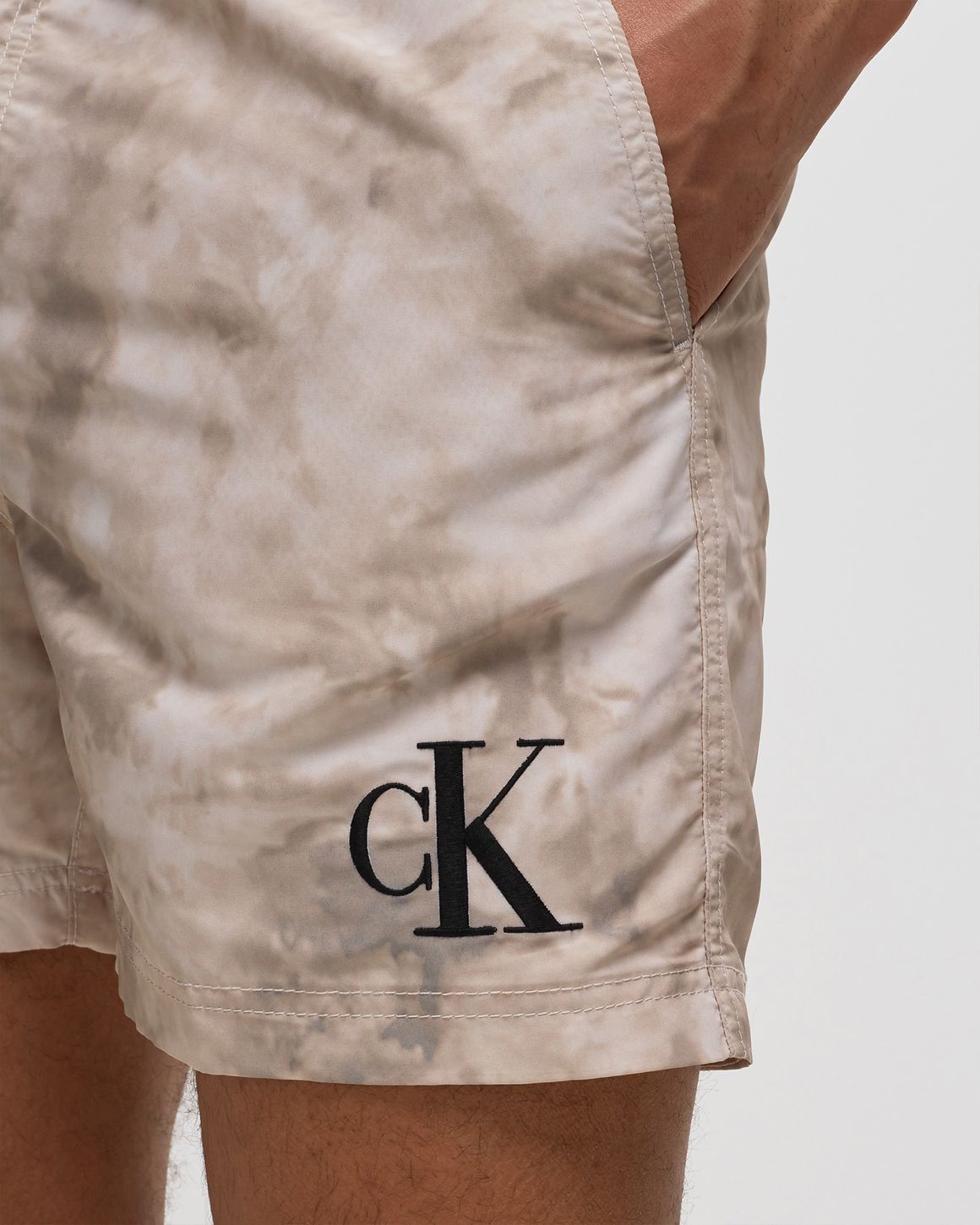 Calvin Klein Underwear MEDIUM DOUBLE WAISTBAND SWIMSHORTS