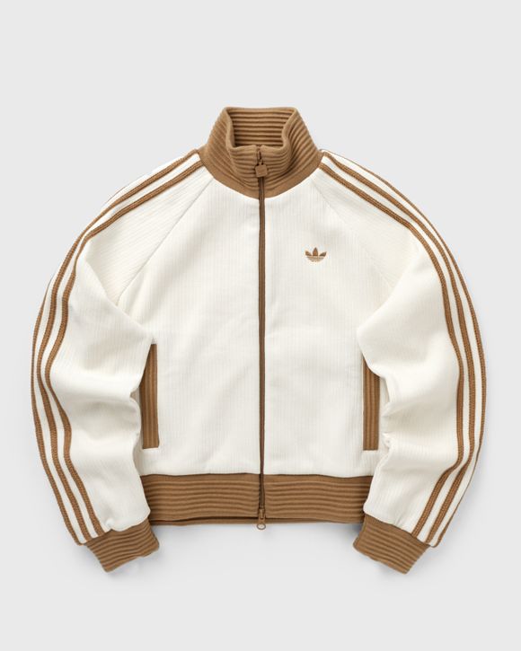 VELOUR KNIT TRACK TOP