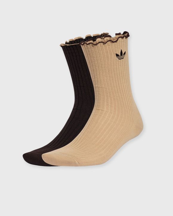 RUFFLE CREW SOCKS 2 PAIRS
