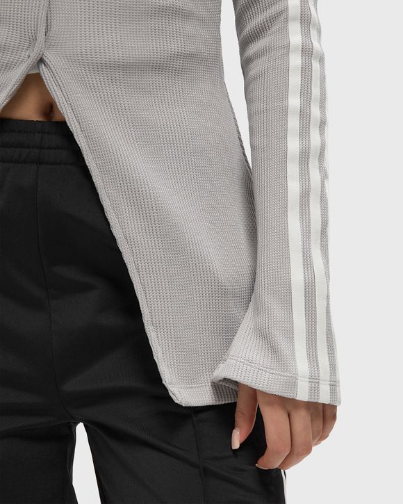 WMNS BUTTON DOWN WAFFLE TOP