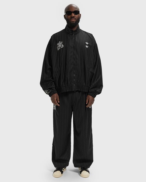 x Willy Chavarria PINSTRIPE TRACK JACKET