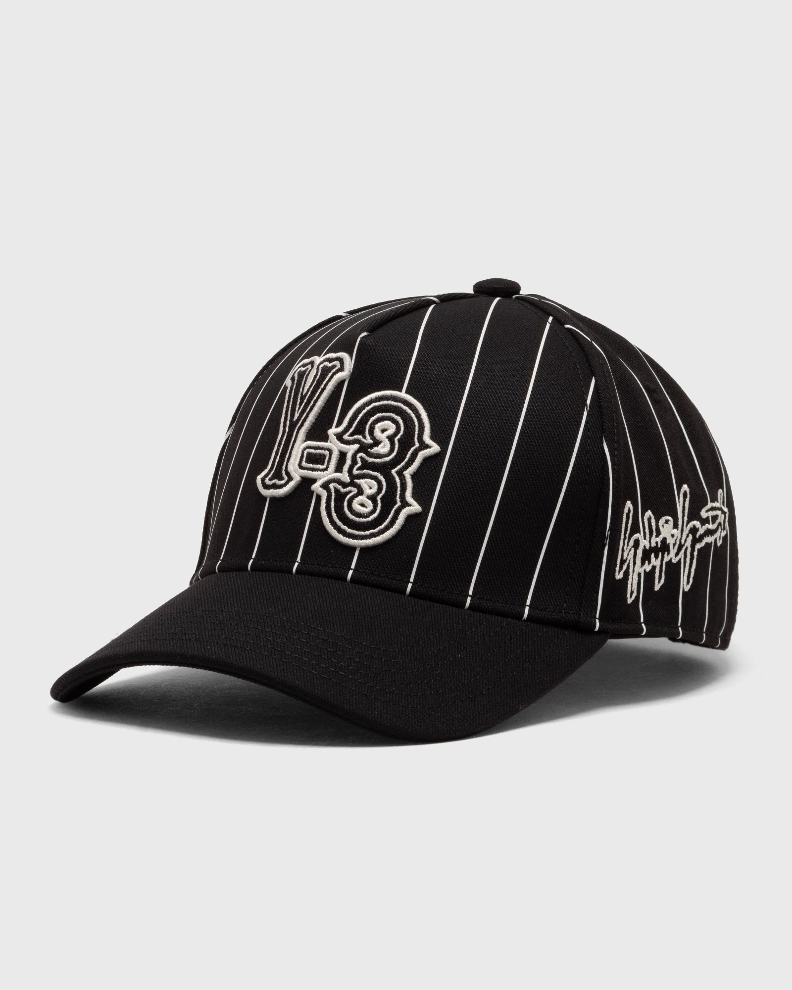 Y-3 Y-3 PINSTRIPE CAP in black