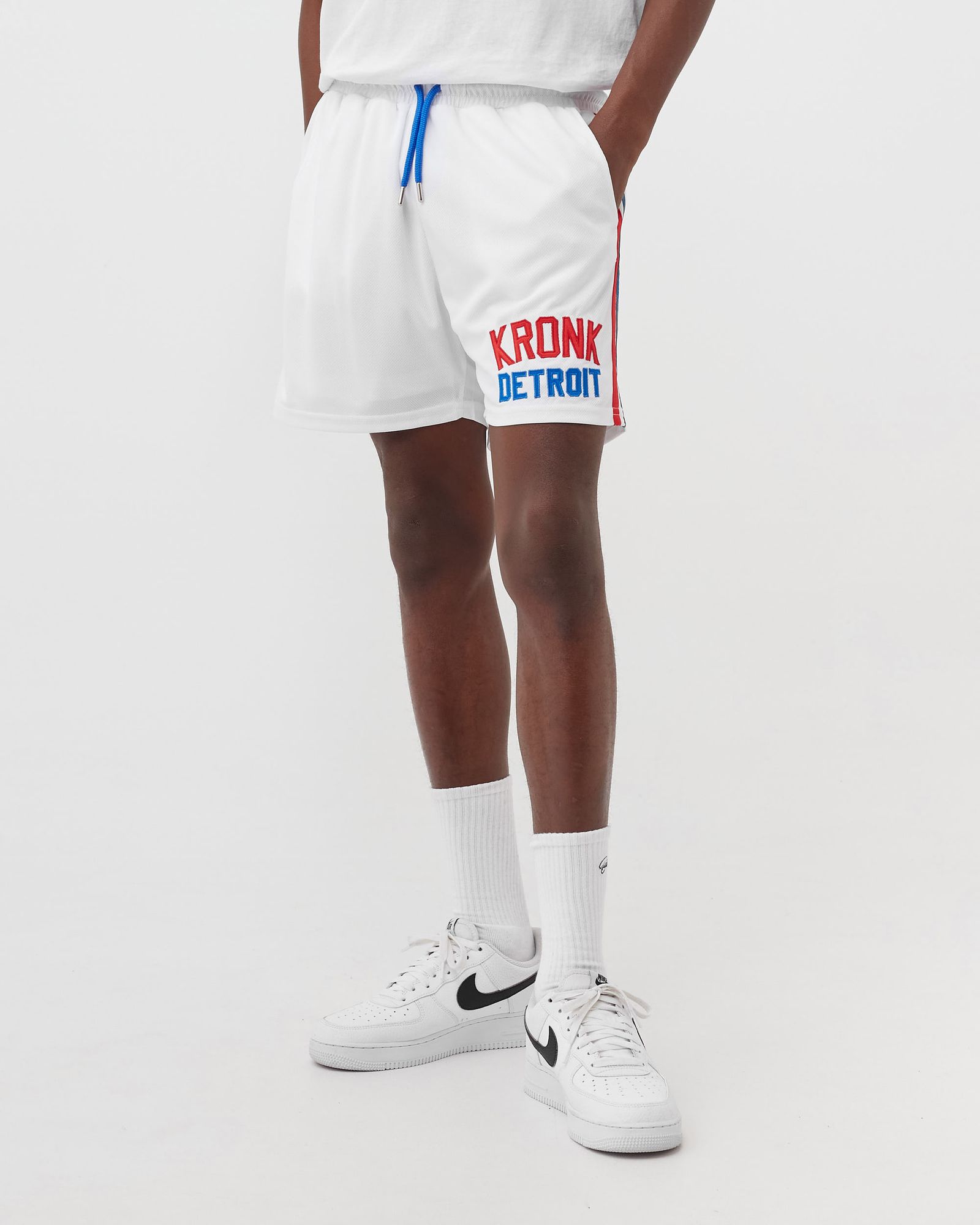 Iconic Detroit Applique Lined Shorts