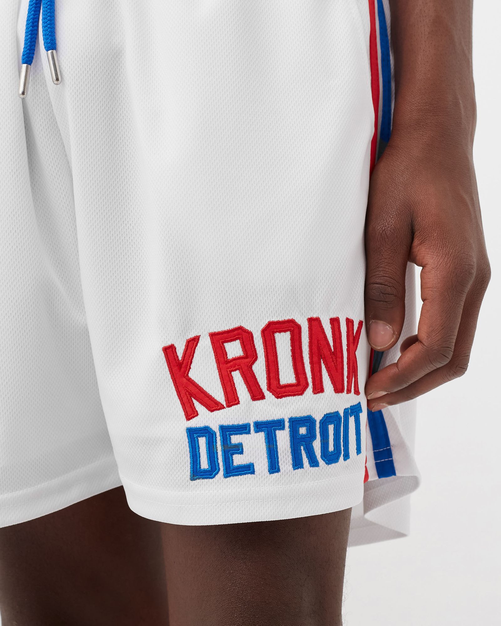 Iconic Detroit Applique Lined Shorts