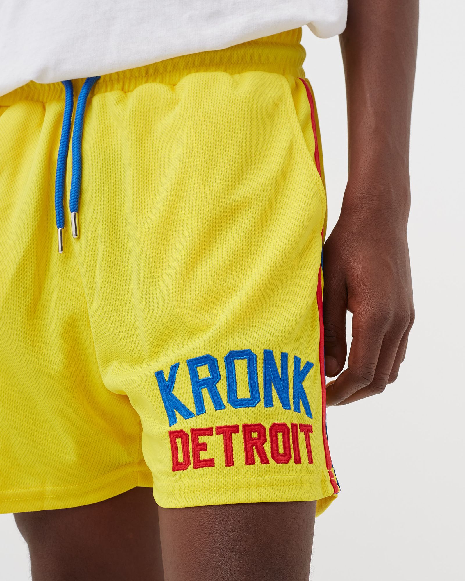 Iconic Detroit Applique Lined Shorts