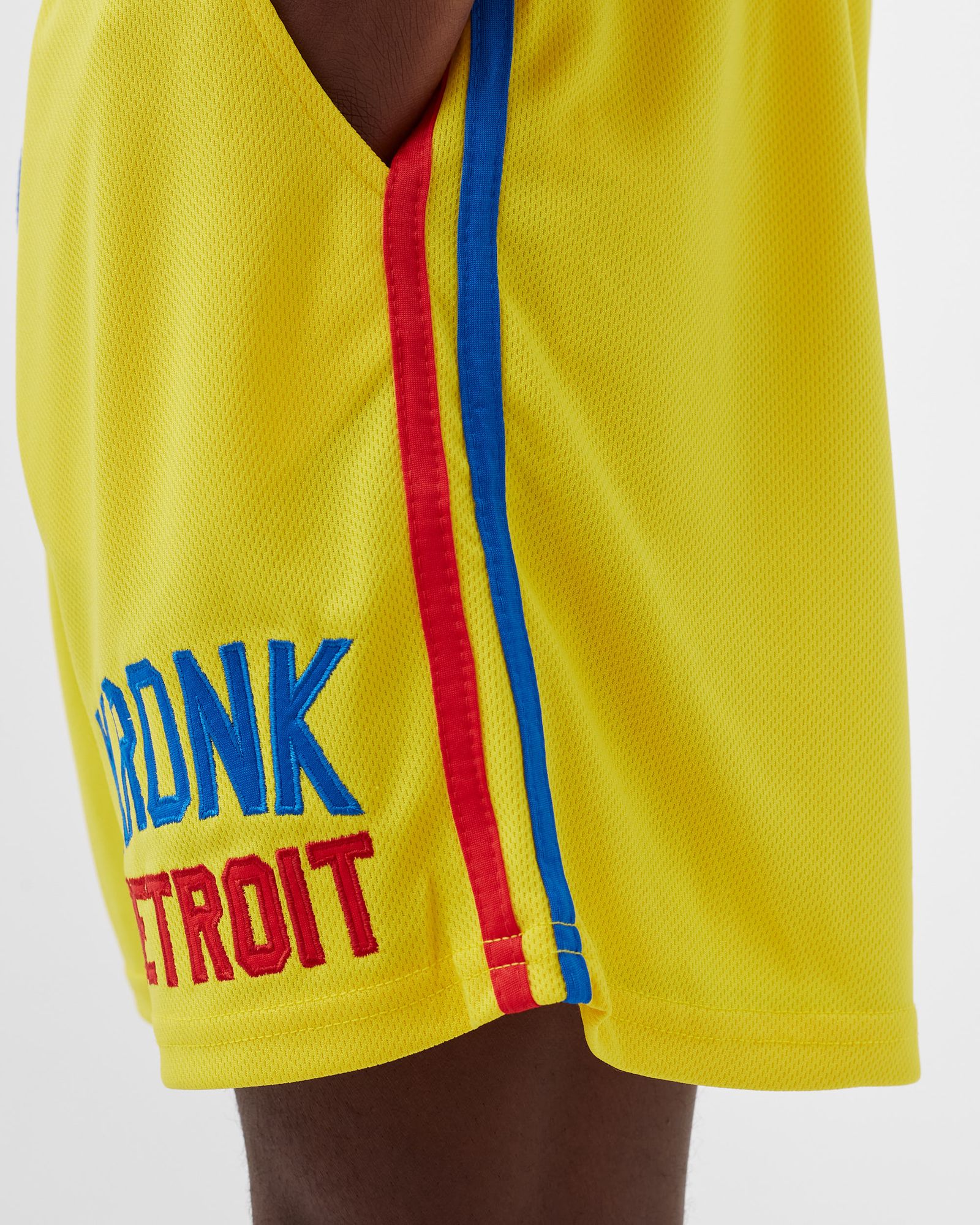 Iconic Detroit Applique Lined Shorts