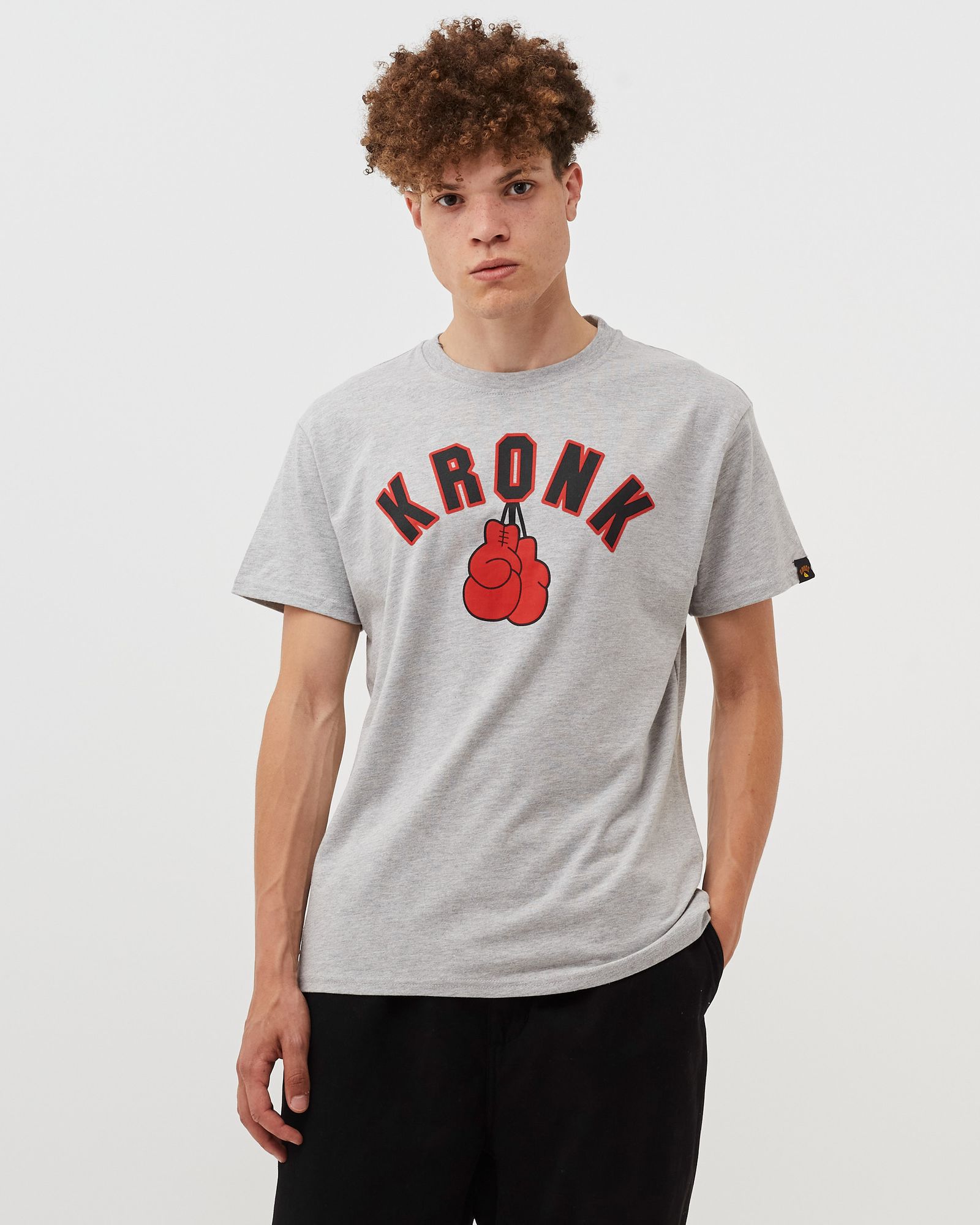 Gloves T Shirt Sports Grey