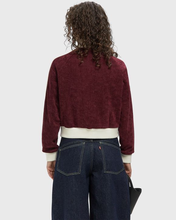 WMNS VELOUR KNIT TRACK TOP