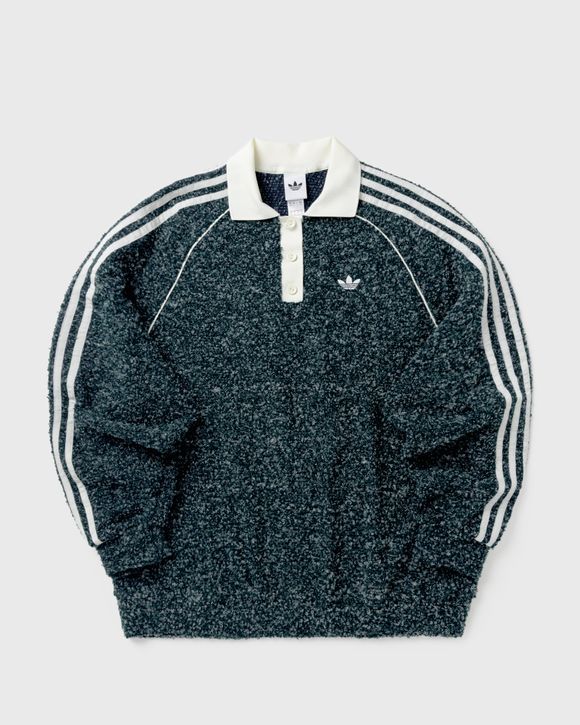 WMNS BOUCLE OVERSIZED POLO CREW
