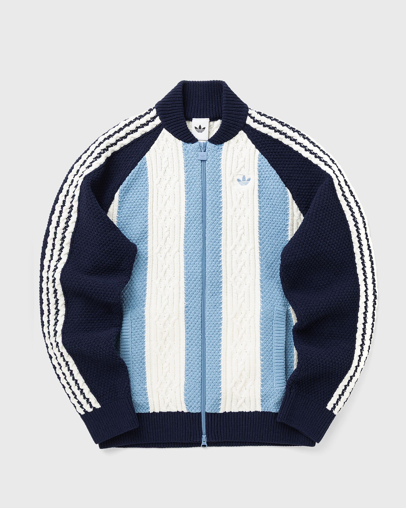 Adidas WMNS ARCHIVE CUTLINE KNIT TRACK TOP Blue | BSTN Store