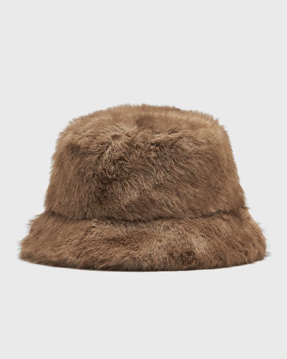 FUR BUCKET HAT