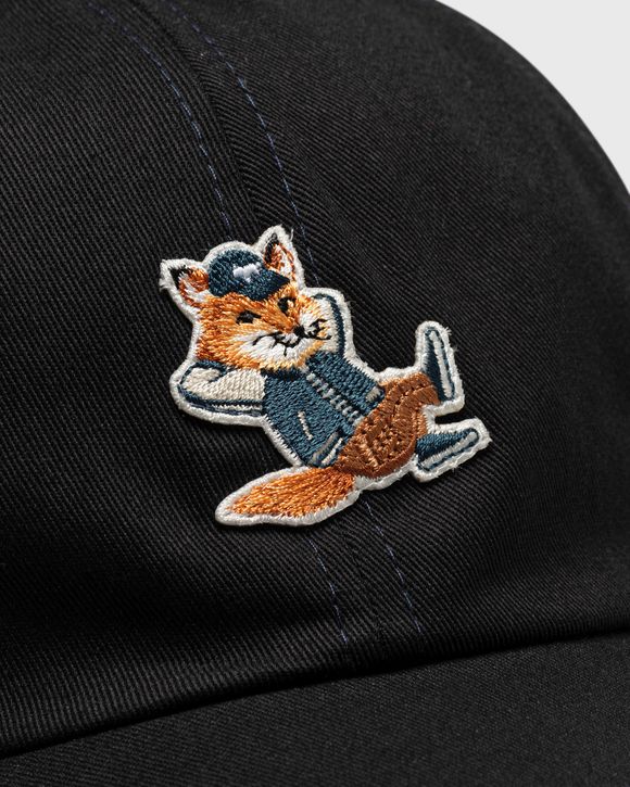 Maison Kitsune DRESSED FOX 6P CAP-TAILLE UNIQUE Blue | BSTN