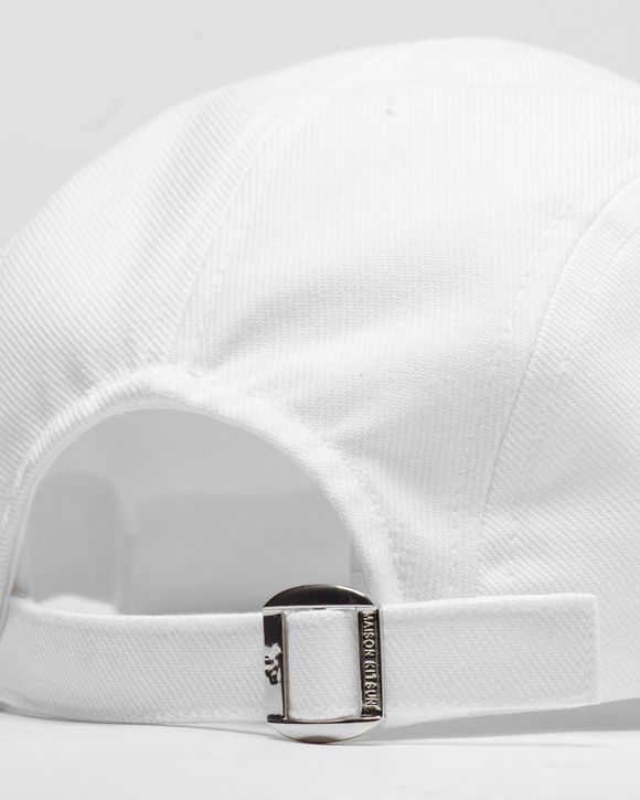 Maison Kitsune MINI HANDWRITING 5P CAP-TAILLE UNIQUE White