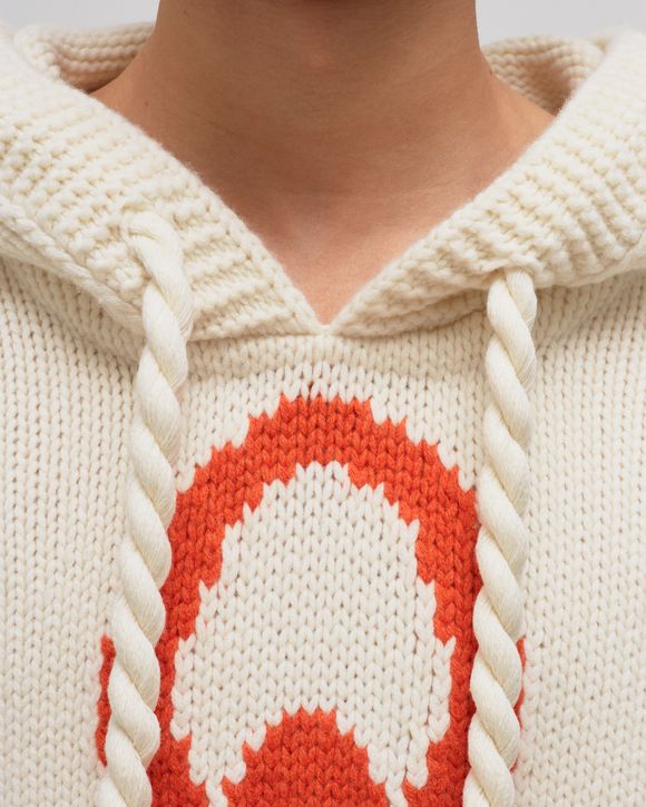 JW Anderson ANCHOR LOGO HOODIE Beige | BSTN Store