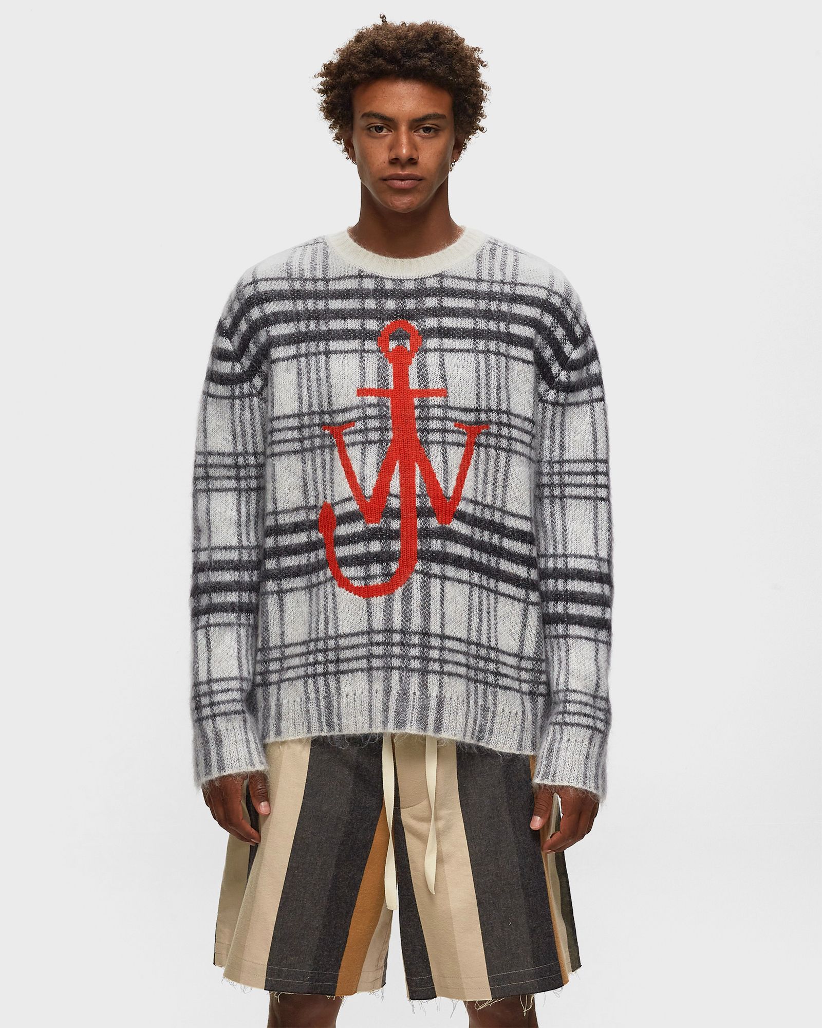 TARTAN CHECK CREWNECK JUMPER