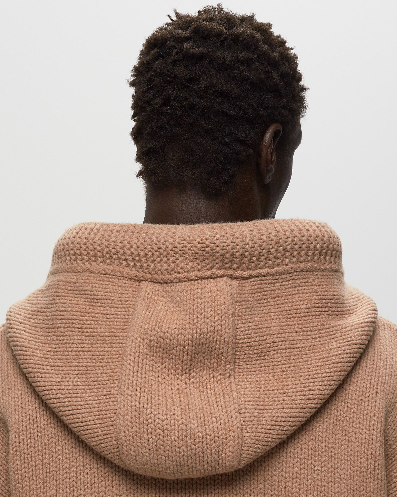 JW Anderson ZIP FRONT ANCHOR HOODIE Brown | BSTN Store