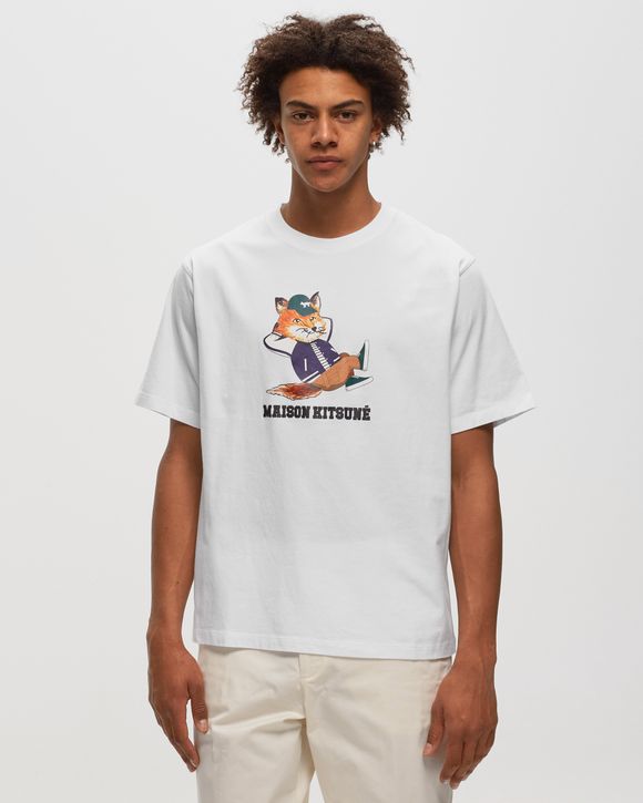 SMALL DRESSED FOX PRINT EASY TEE-SHIRT | Maison Kitsuné