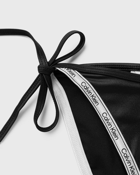 Calvin Klein Underwear String Side Tie Black - Womens - Swimwear Calvin  Klein Underwear