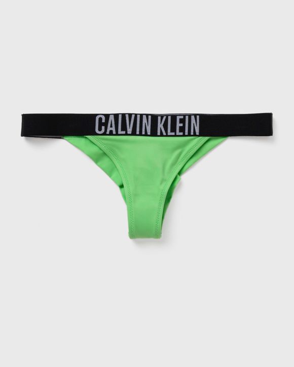 Calvin Klein Underwear HIGH LEG CHEEKY BIKINI Green