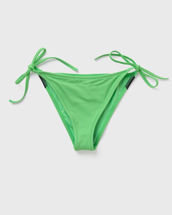 Calvin Klein Underwear HIGH LEG CHEEKY BIKINI Green - CROCODILE GREEN