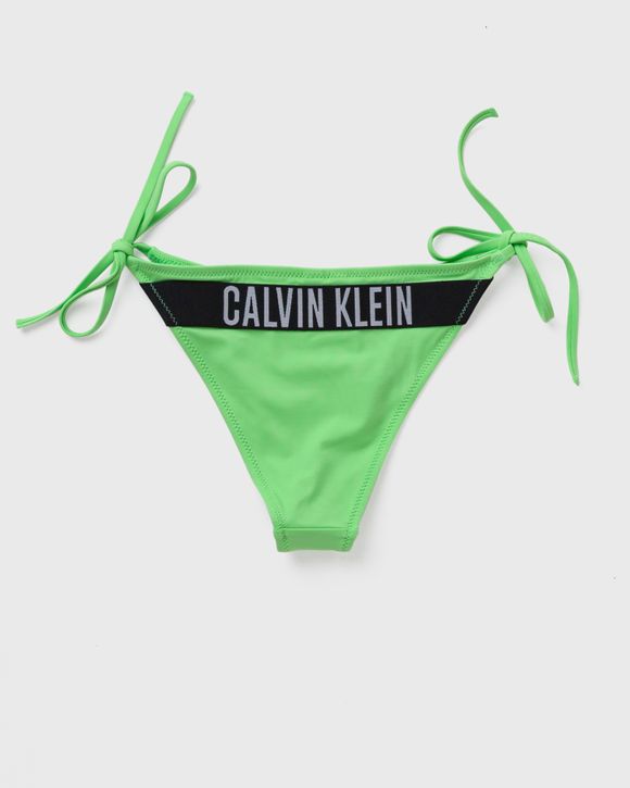 Calvin Klein Underwear WMNS STRING SIDE TIE Green