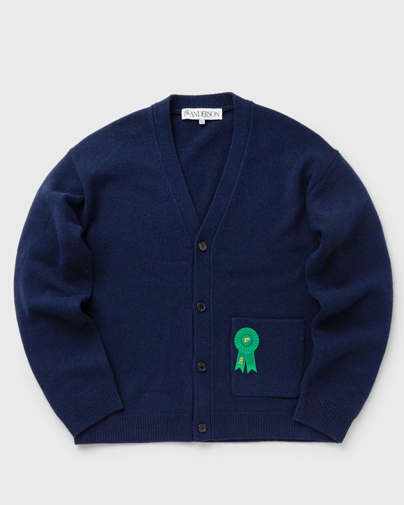 ROSETTE PATCH POCKET CARDIGAN