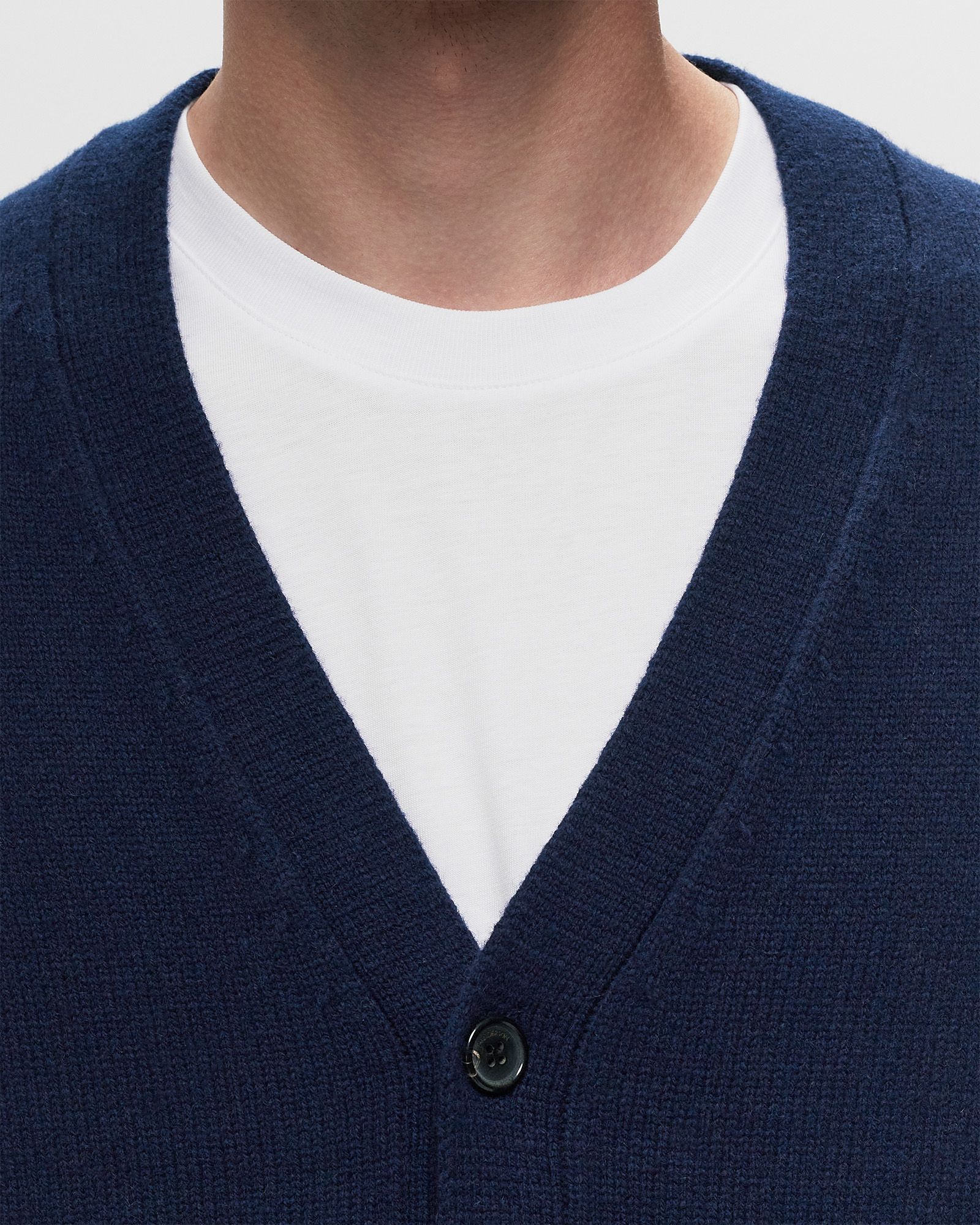 ROSETTE PATCH POCKET CARDIGAN