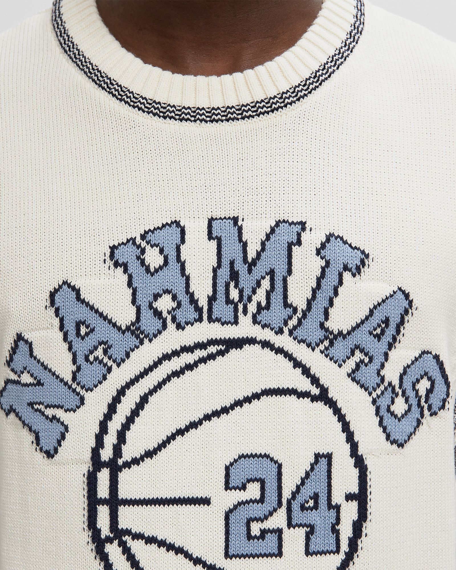 KNIT VARSITY BASKETBALL JERSEY