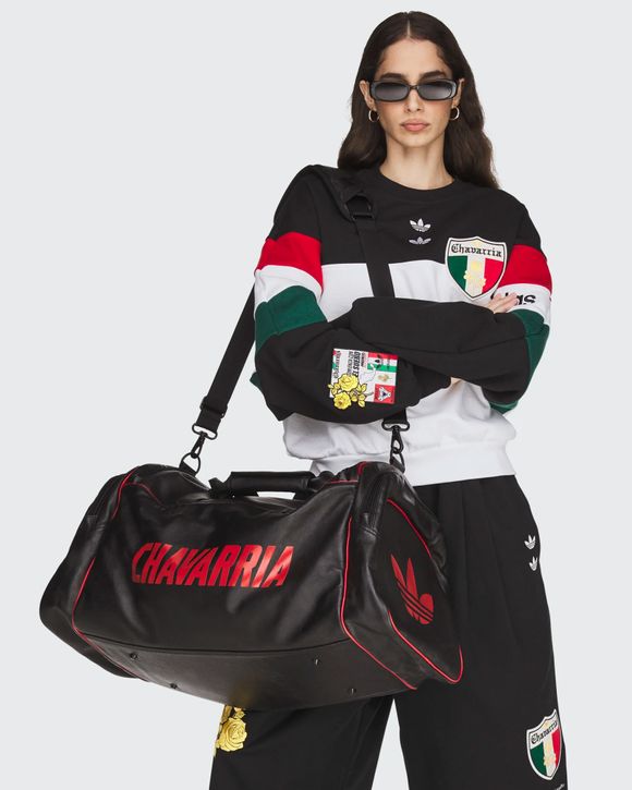 X WILLY CHAVARRIA PREMIUM LEATHER GYM BAG
