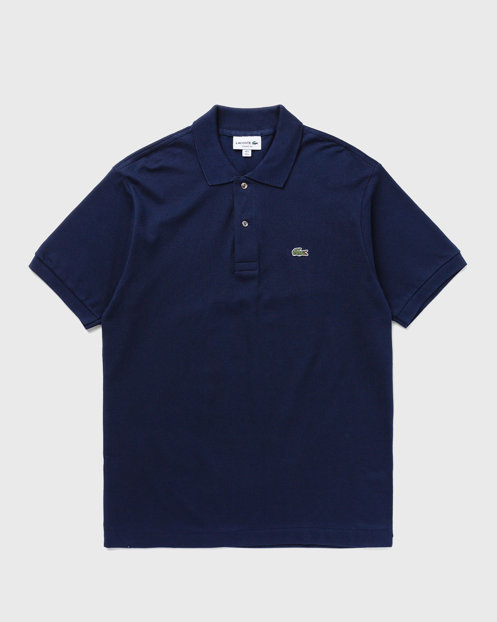 Lacoste - classic polo shirt men polos blue in größe:m
