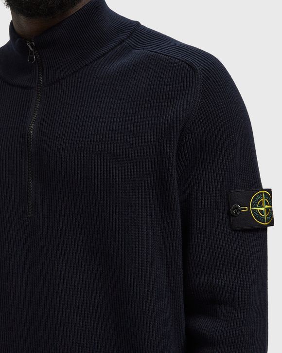 HALF ZIP KNIT