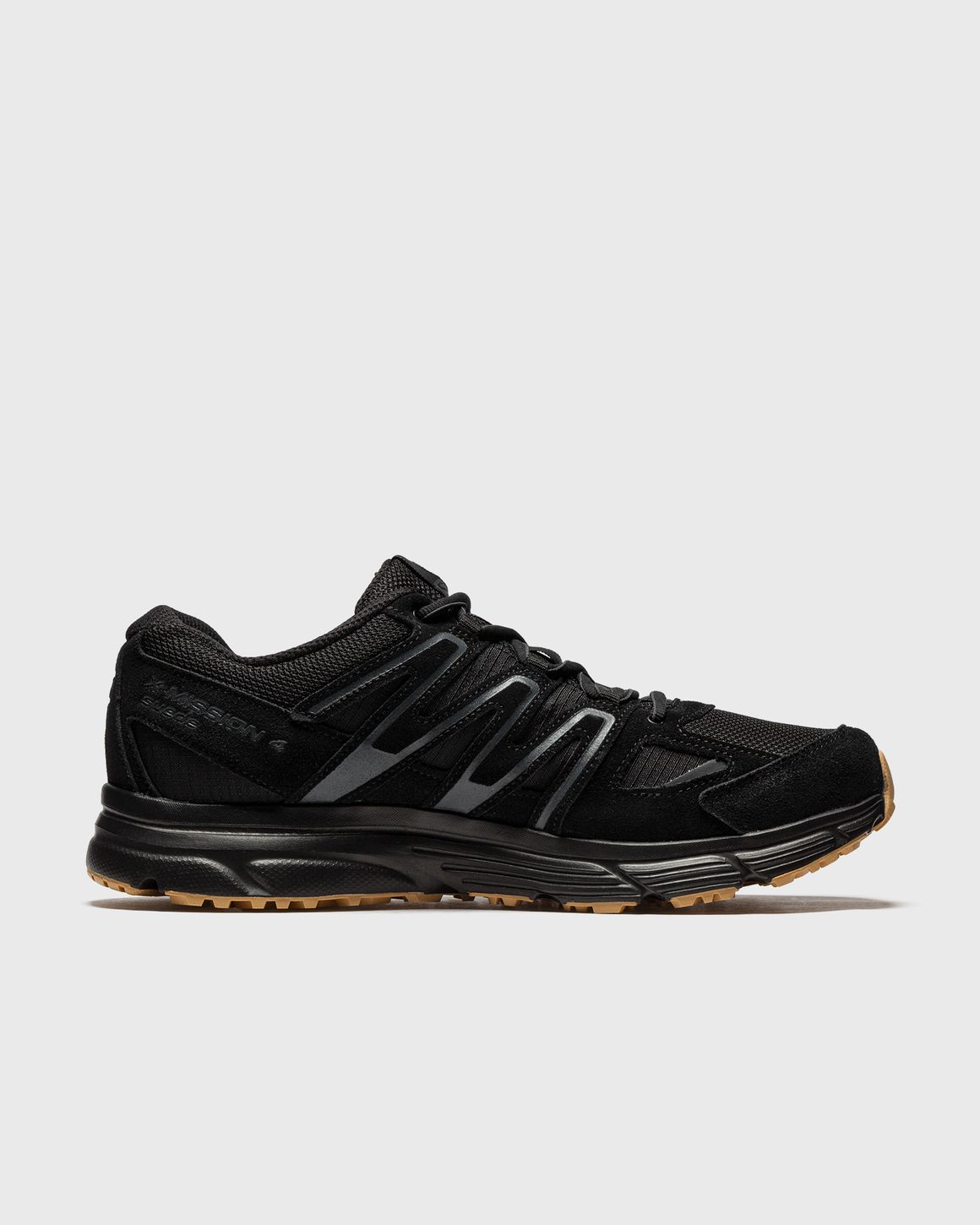 靴 SALOMON XMN 4 SUEDE Salomon Salomon XMN-4 suede trainers in cement - Casual