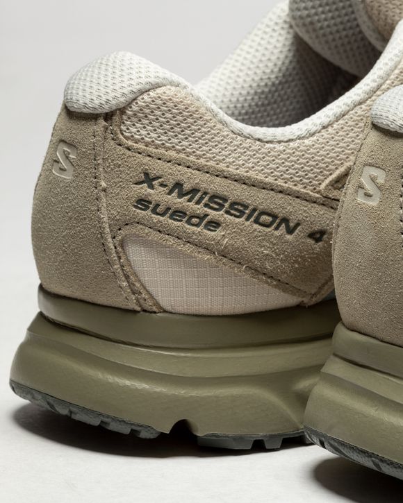 Salomon X-MISSION 4 SUEDE Grey - TURTLEDOVE/MOSS