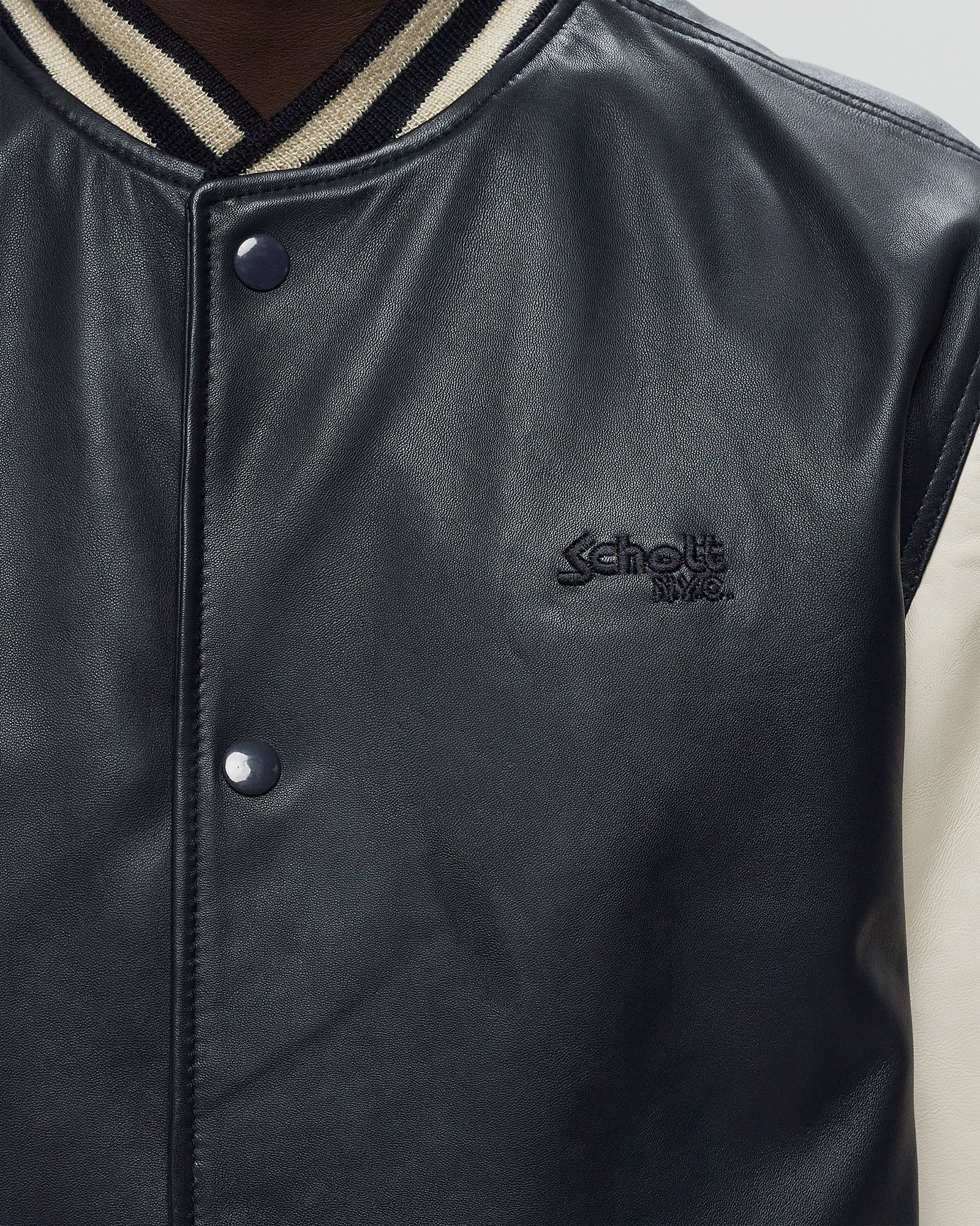 LCTEDDYS23BI TWO-TONE VARSITY JACKET