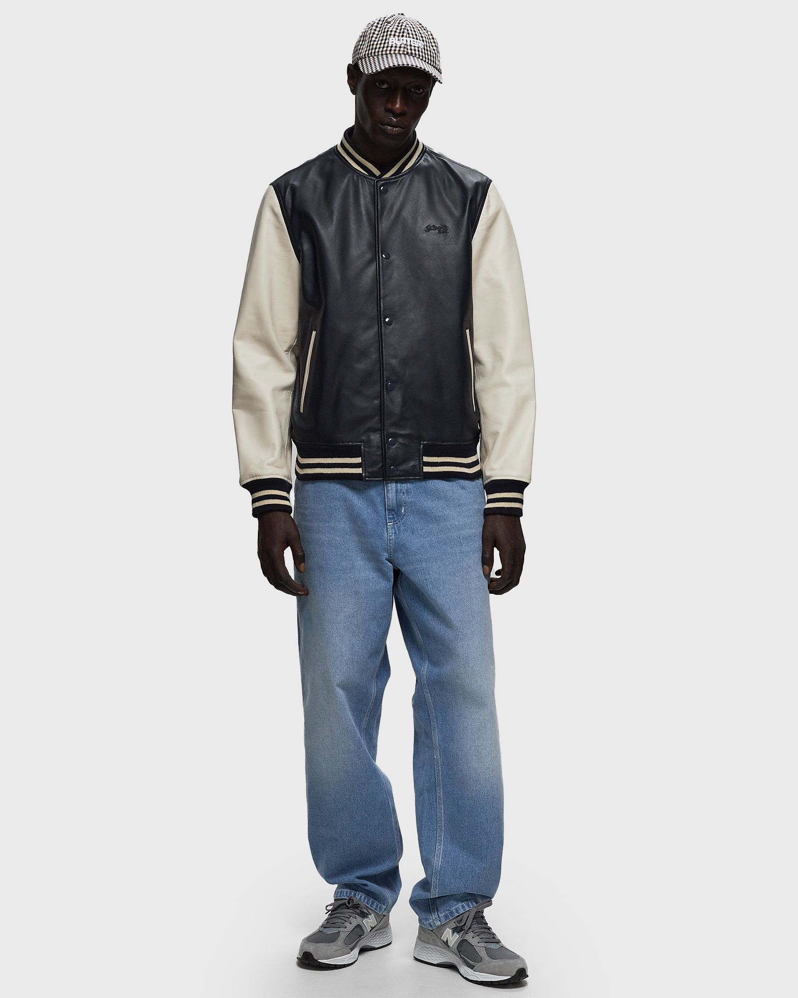 LCTEDDYS23BI TWO-TONE VARSITY JACKET
