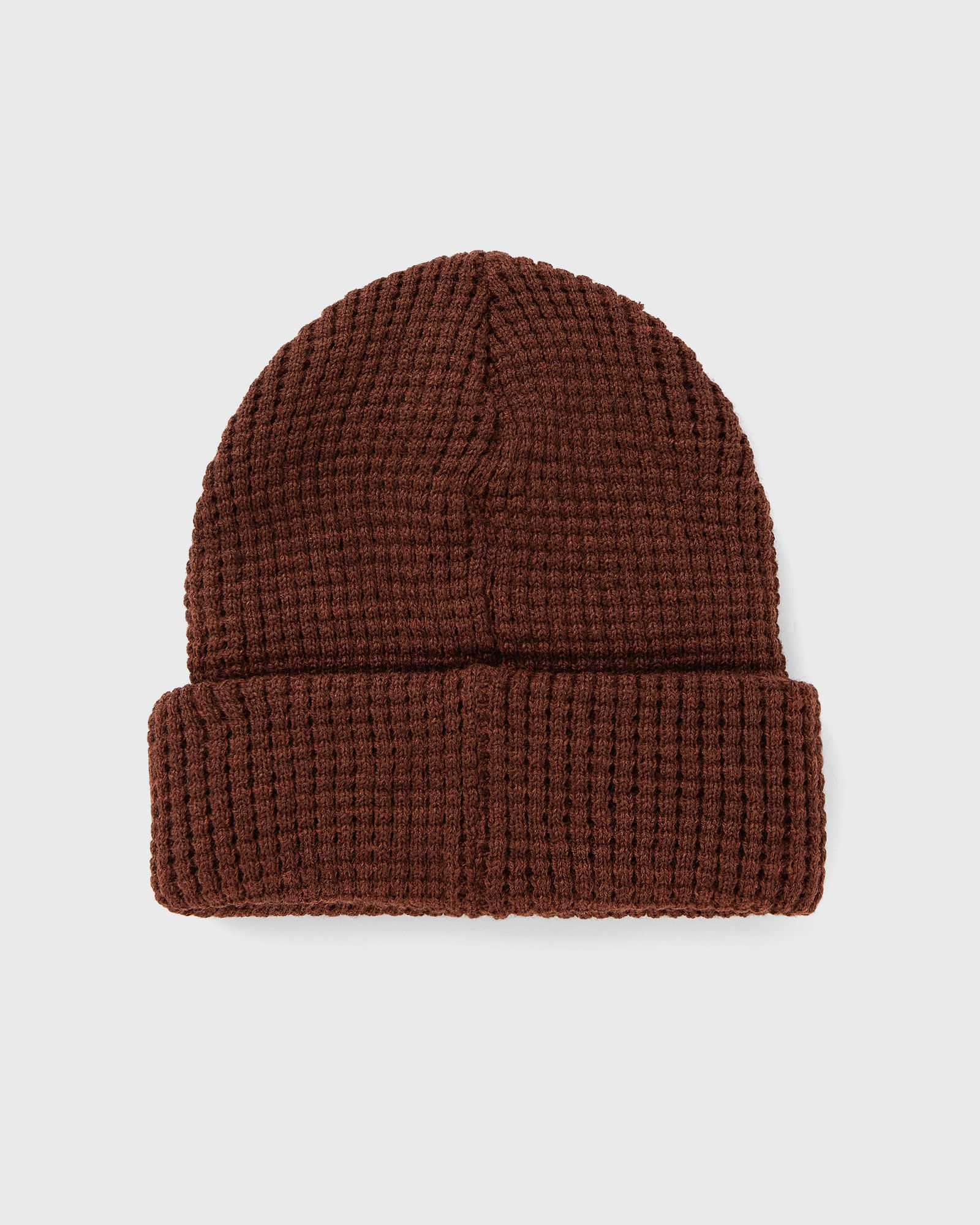 Waffle Knit Cuffed Beanie