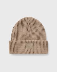 Waffle Knit Cuffed Beanie